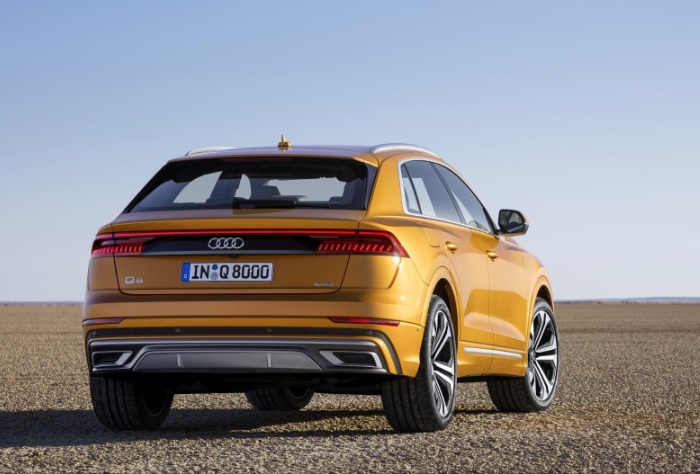 2019 Audi Q8 3.0 TDI 286 HP Boot Space