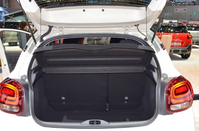 2019 Citroen C3 1.2 PureTech 82 HP Boot Space