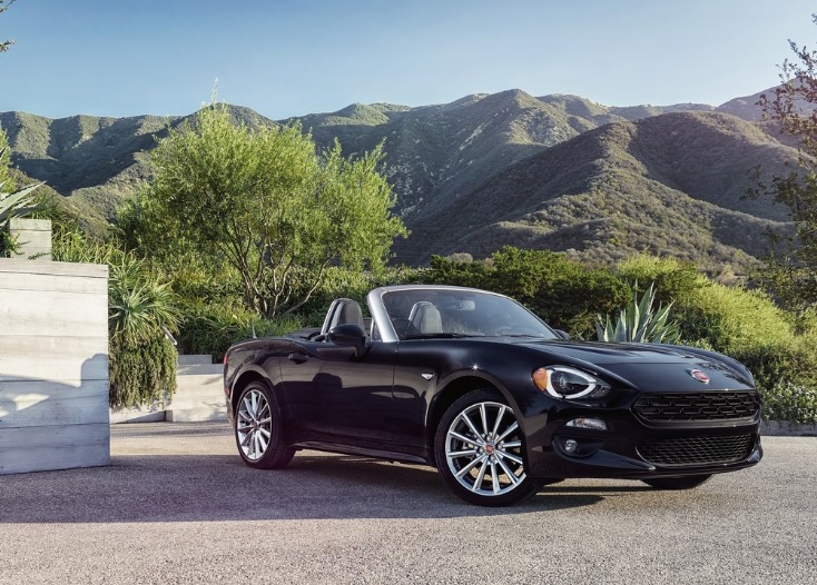 2017 Fiat 124 Spider 1.4 T Multiair 140 HP Boot Space