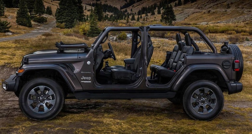 2020 Jeep Wrangler 2.0 272 HP Boot Space