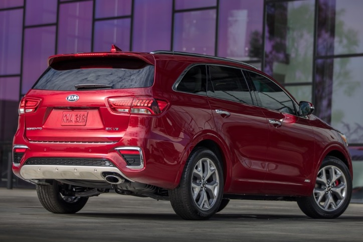 2019 Kia Sorento 2.0 CRDi 185 HP Boot Space