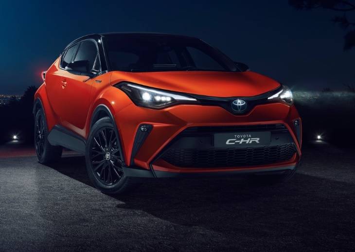 2021 Toyota C-HR 1.8 Hybrid 122 HP Passion X-Pack e-CVT Technical Specifications