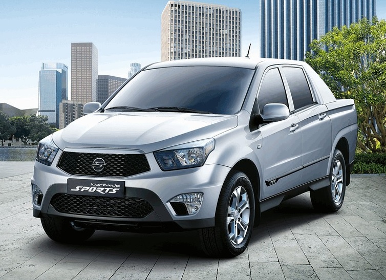 2017 Ssangyong Korando Sports 2.0D 4x2 155 HP Sports AT Technical Specifications