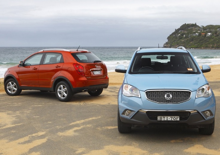 2014 Ssangyong Korando 2.0e XDI 4x4 175 HP Boot Space