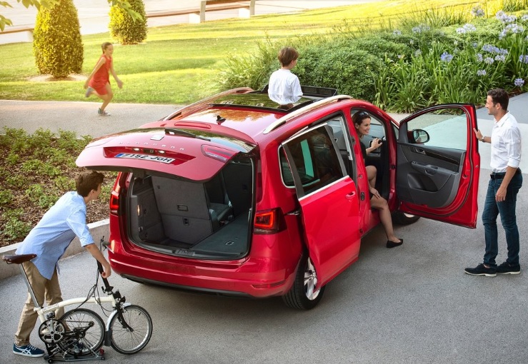 2016 Seat Alhambra 1.4 TSI 150 HP Boot Space